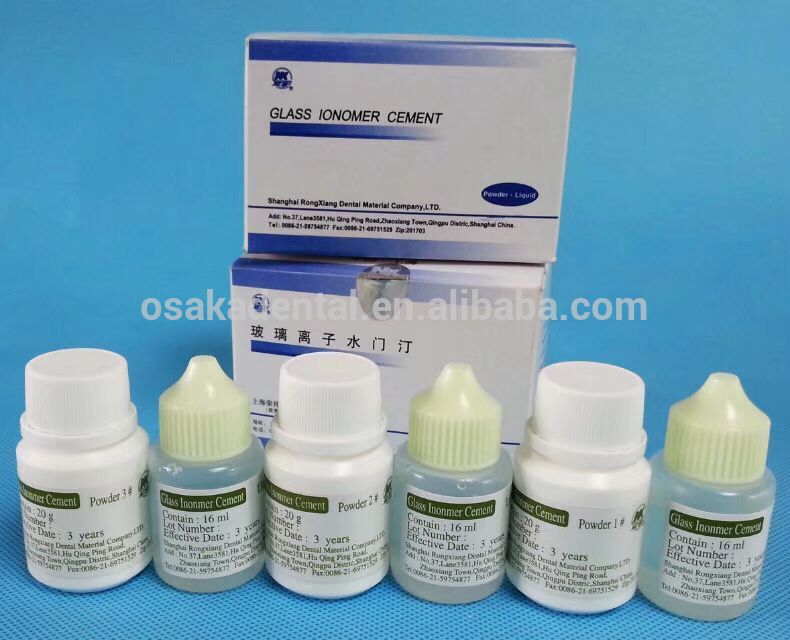 glass ionomer filling material